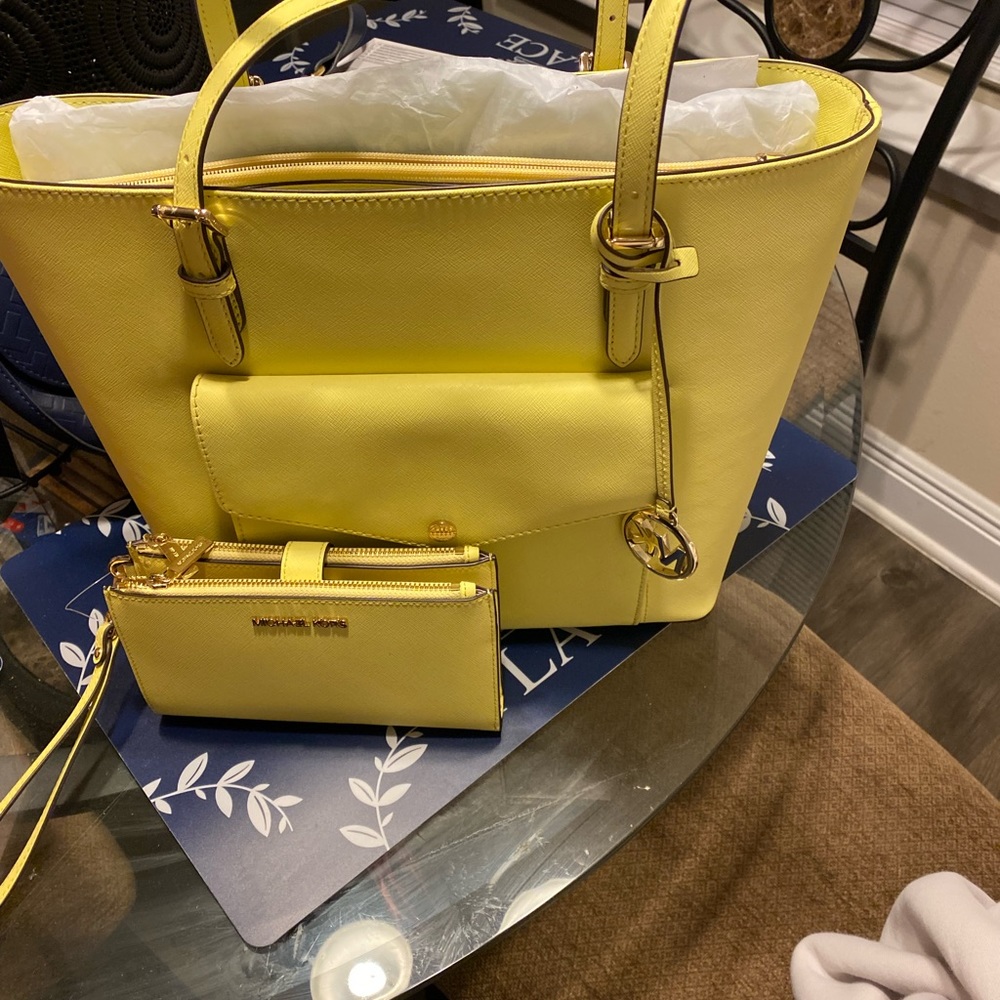Michael Kors Purse and Marching wallet